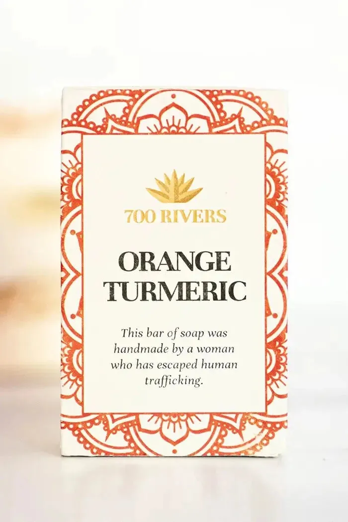 Orange Turmeric Soap Bar