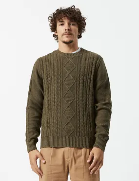 Oslo Cable Knit - Fatigue