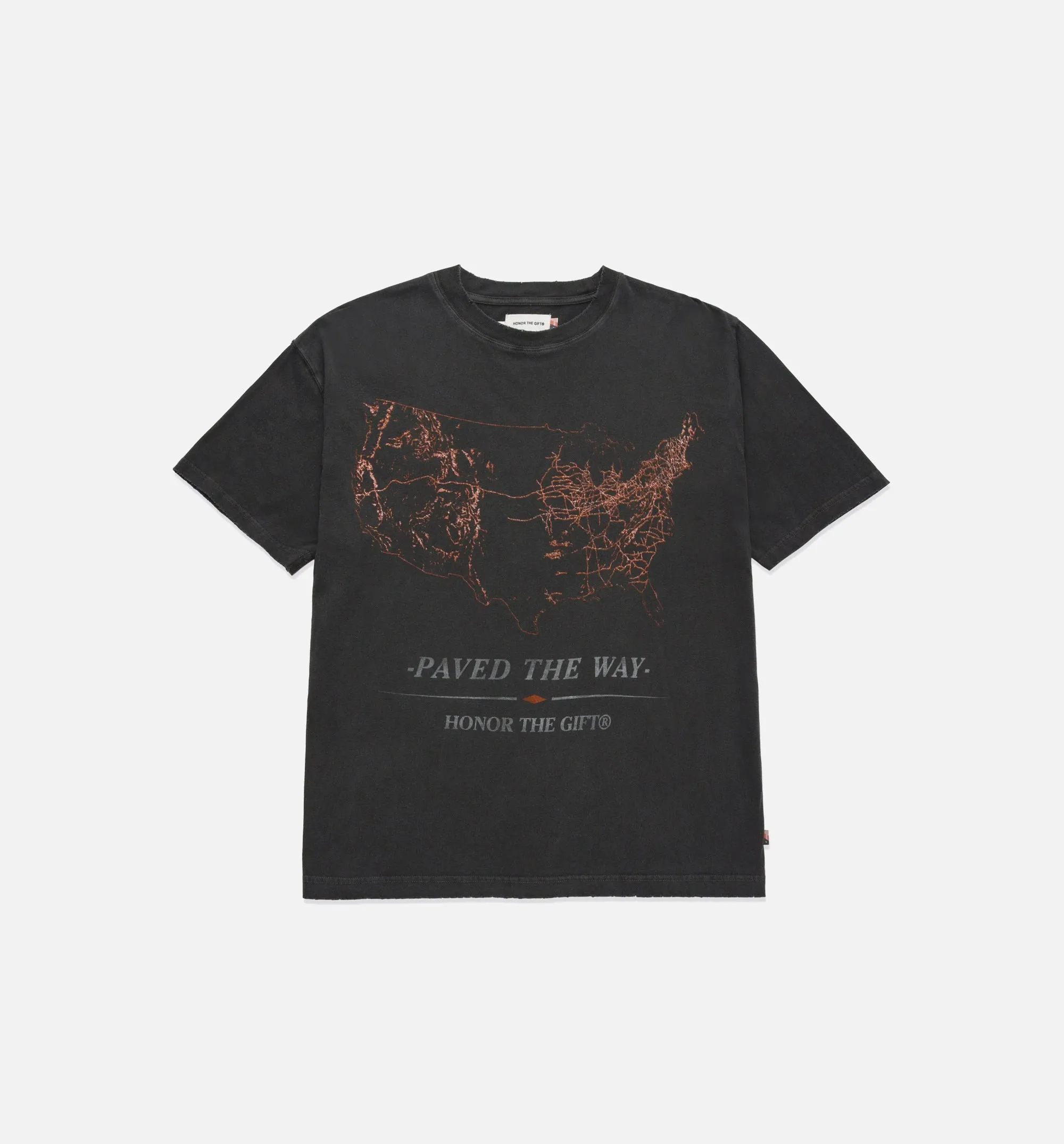 Pave The Way Mens Short Sleeve Shirt - Black