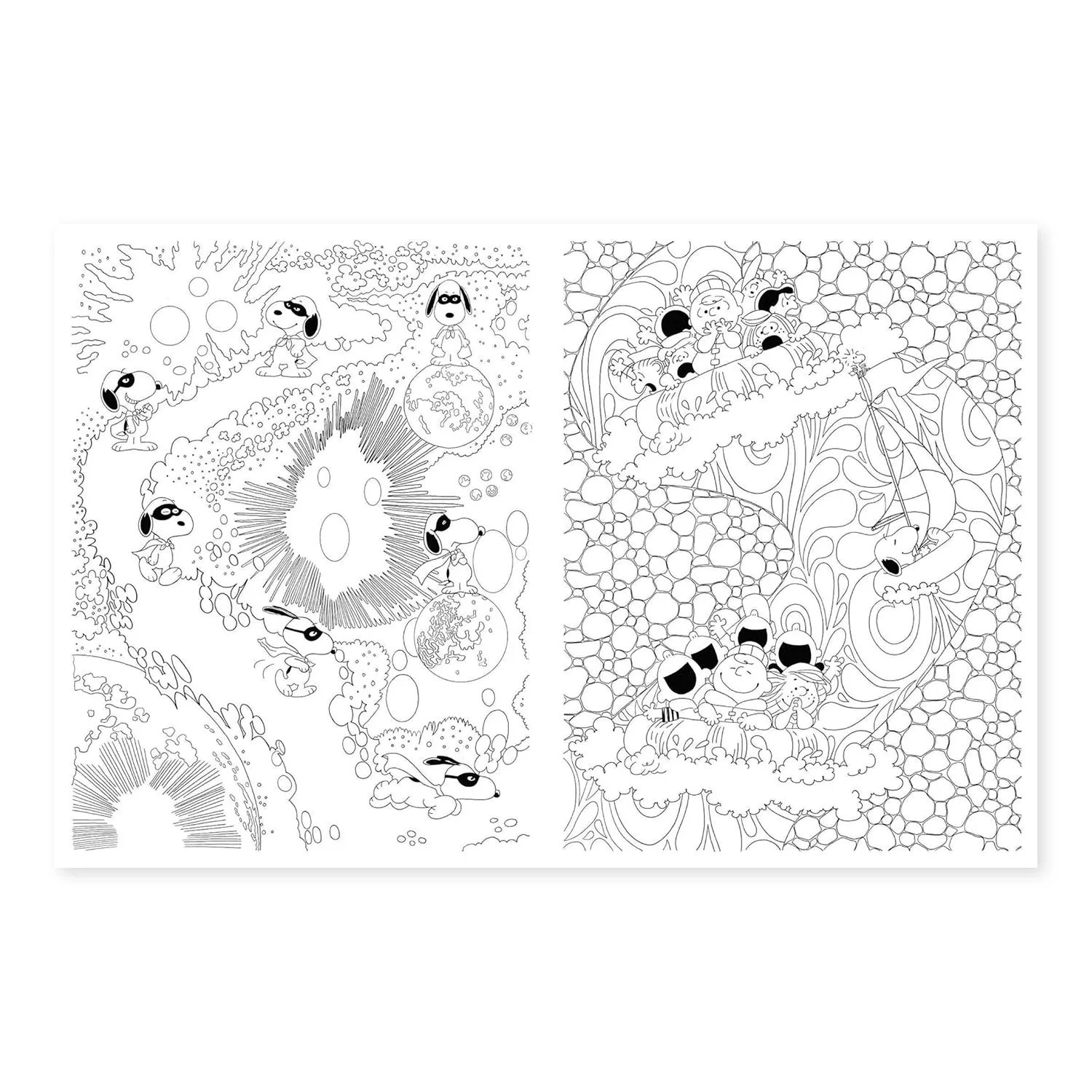 Posh Adult Coloring Book: Peanuts for Inspiration & Relaxation