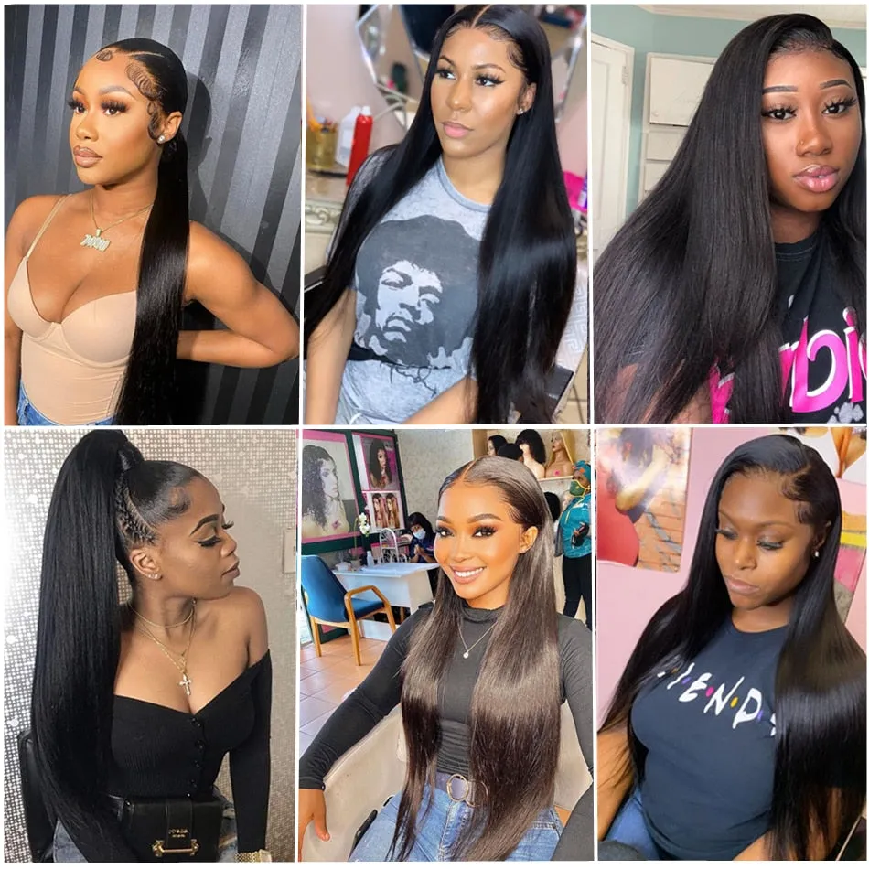 Pre Plucked Straight Lace Frontal Wig