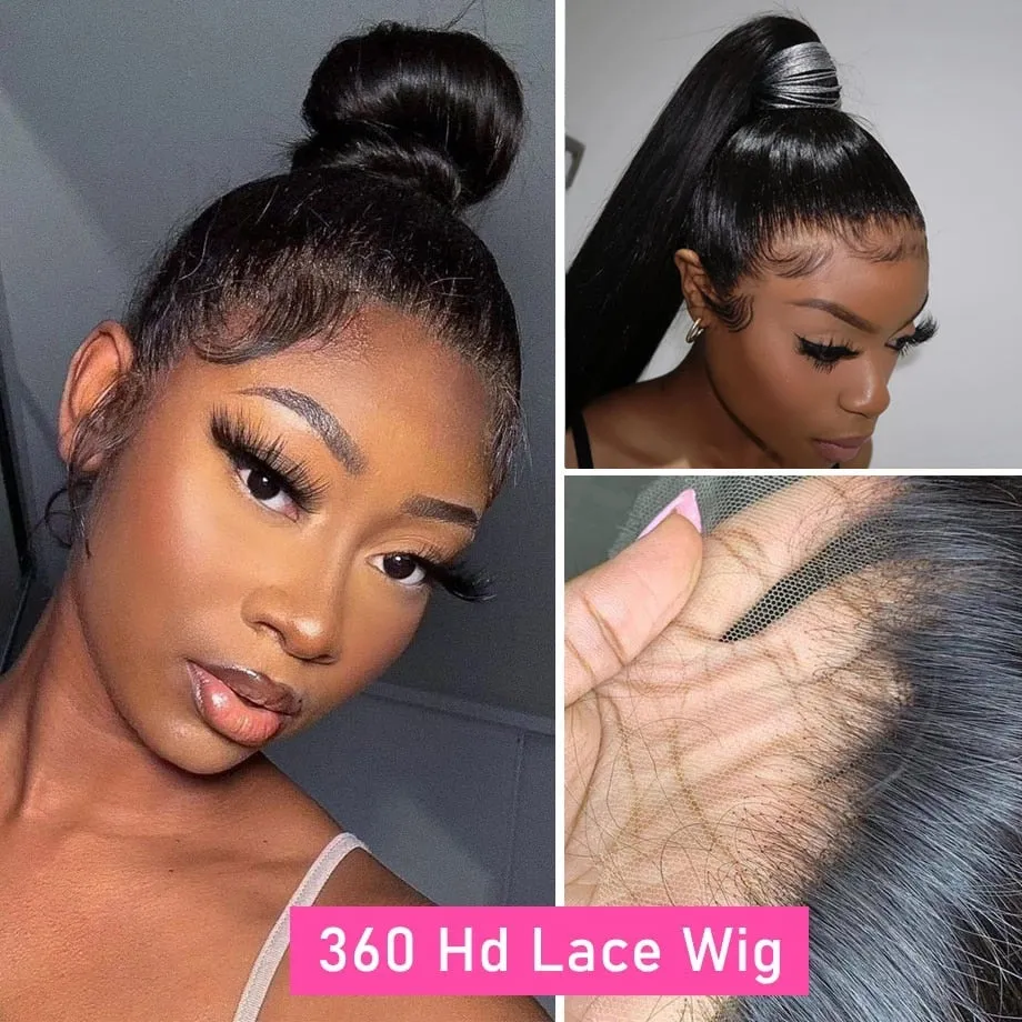 Pre Plucked Straight Lace Frontal Wig