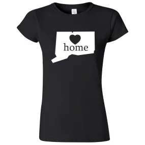 "Connecticut Home State Pride" women's t-shirt