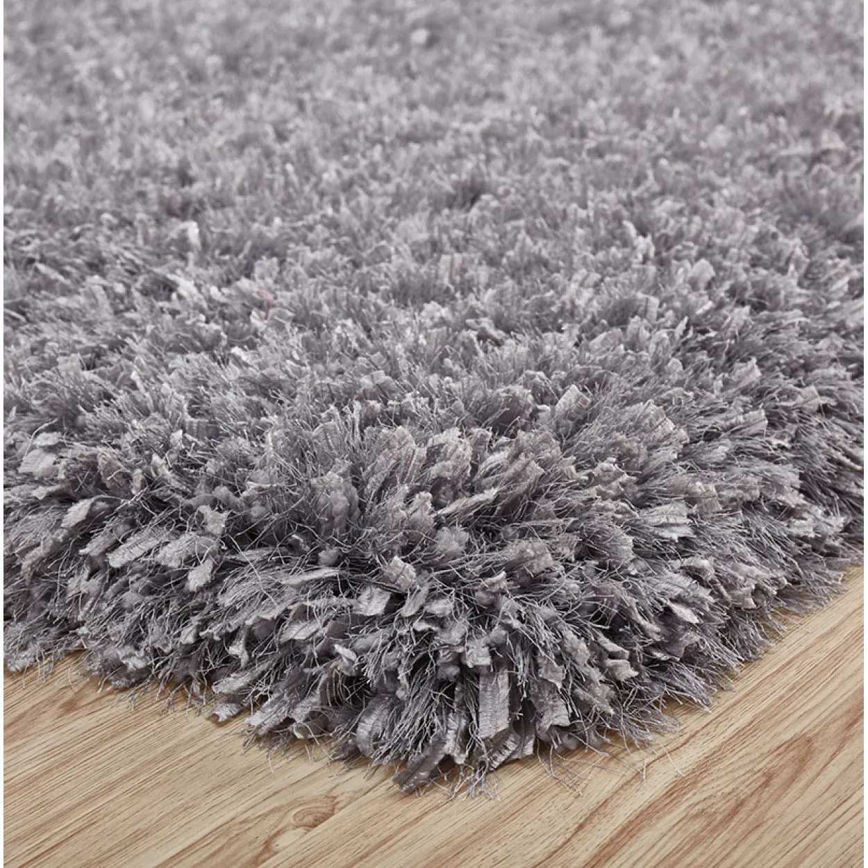 "Coral " Hand Tufted Shag Area Rug