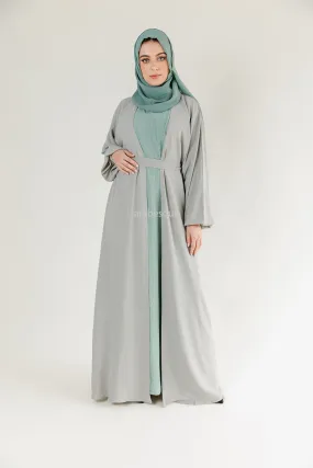 Sage Double Abaya