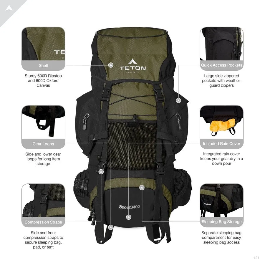 Scout 3400 Backpack