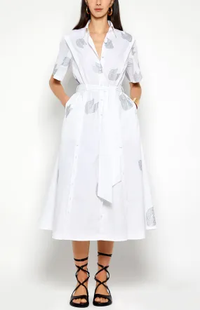 SHORT SLEEVE SHIRT DRESS