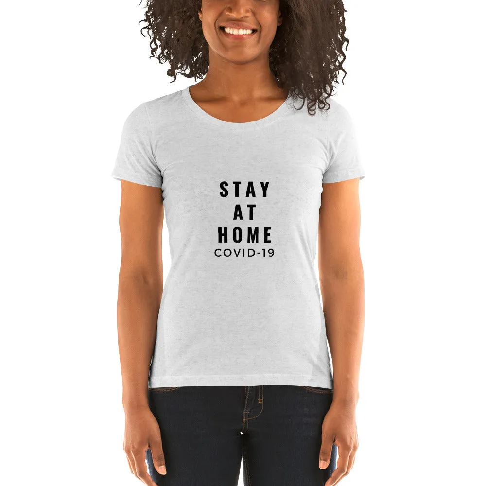 Stay at Home Light Ladies' short sleeve t-shirt