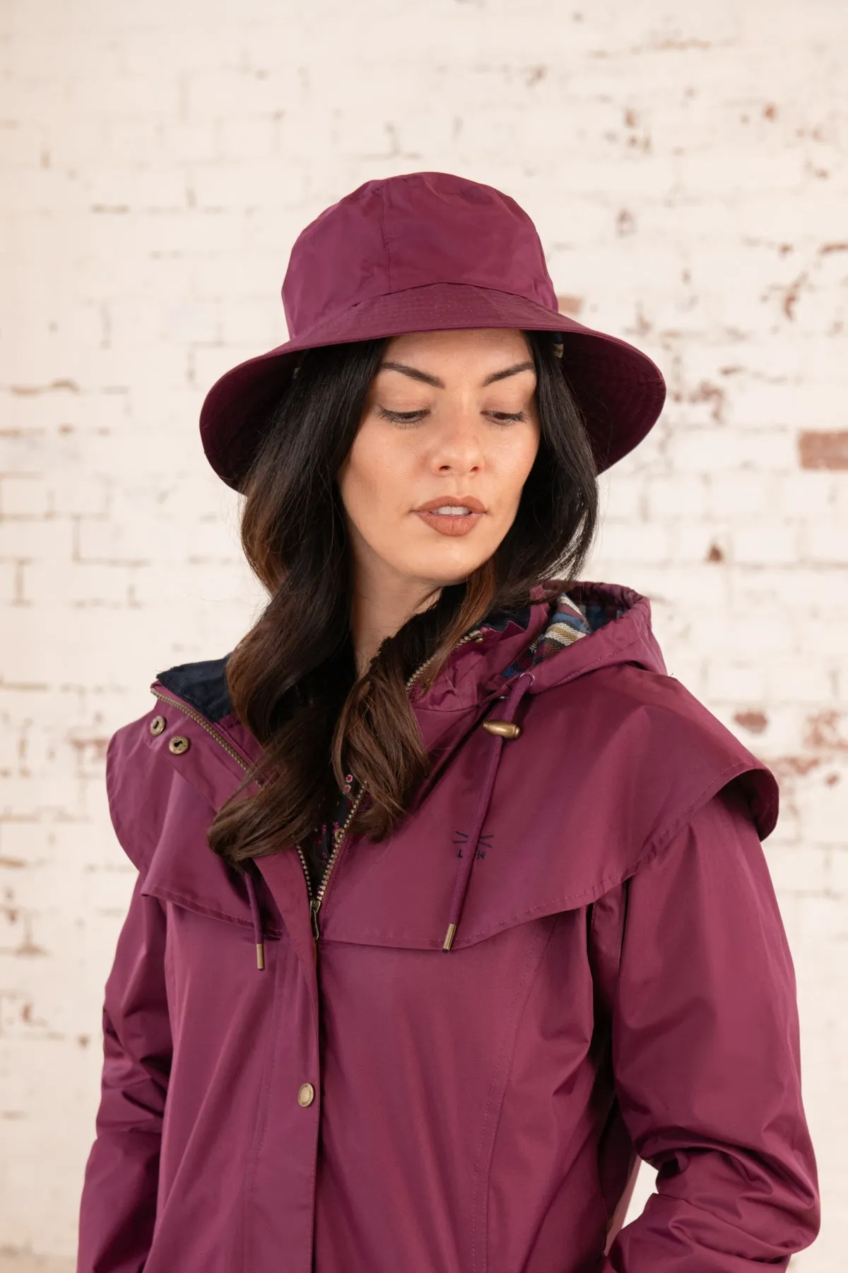 Storm Rain Hat - Plum