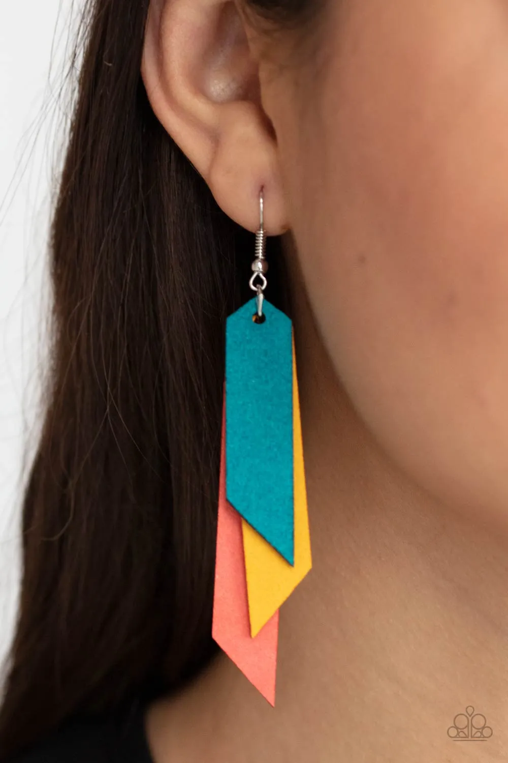 Suede Shade Mult-Earrings