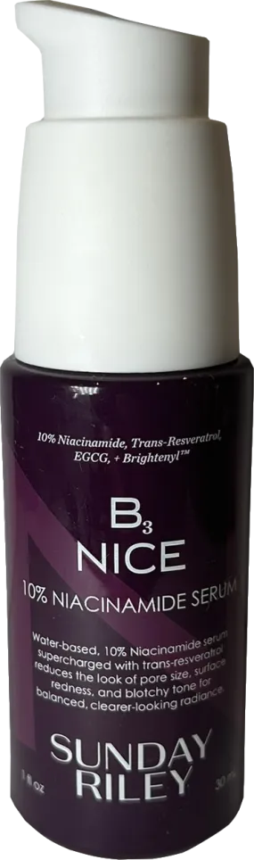 Sunday Riley B3 Nice 10% Niacinamide Serum 30ml