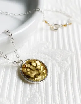 Sunspot Necklace.  The Celestial Collection.