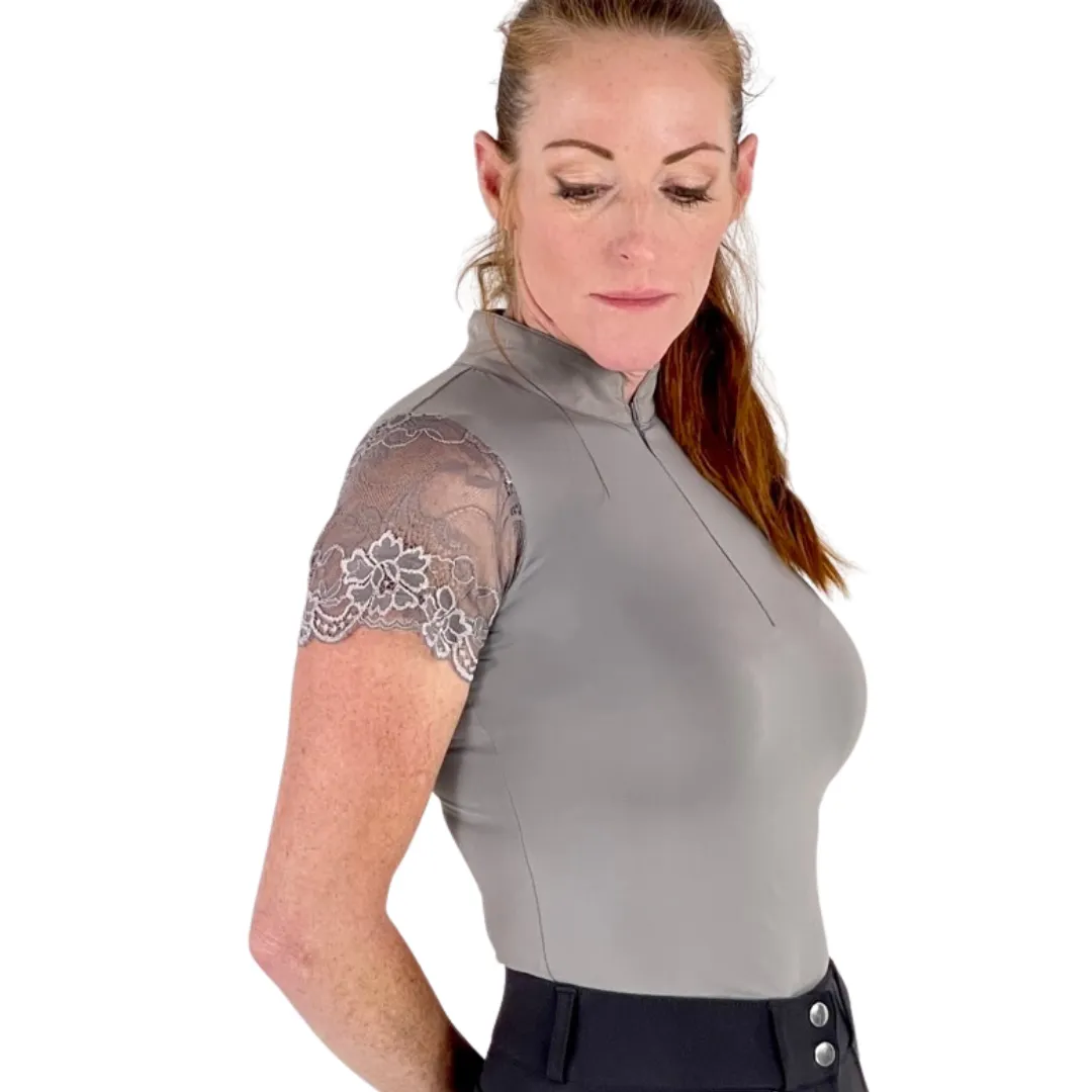 Tara - Short Sleeve Lace Competition Shirt