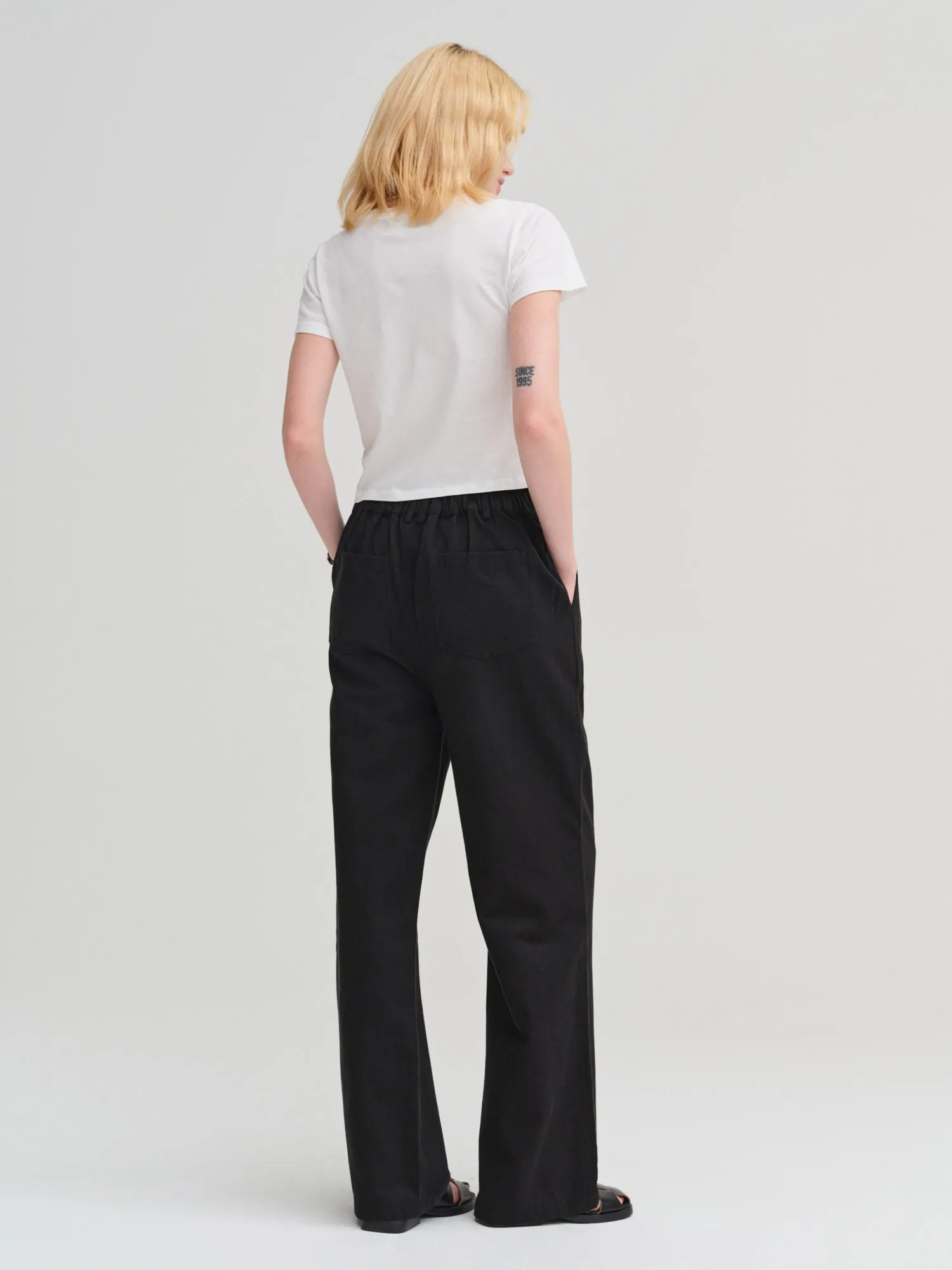 Tencel Twill Pleated Pant