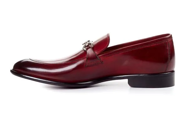 The Caine Bit Loafer - Oxblood