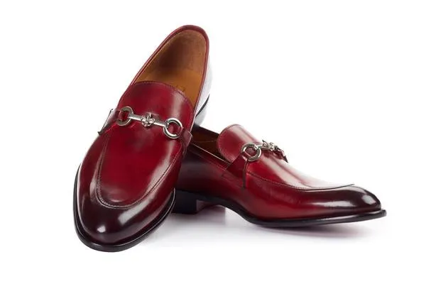 The Caine Bit Loafer - Oxblood