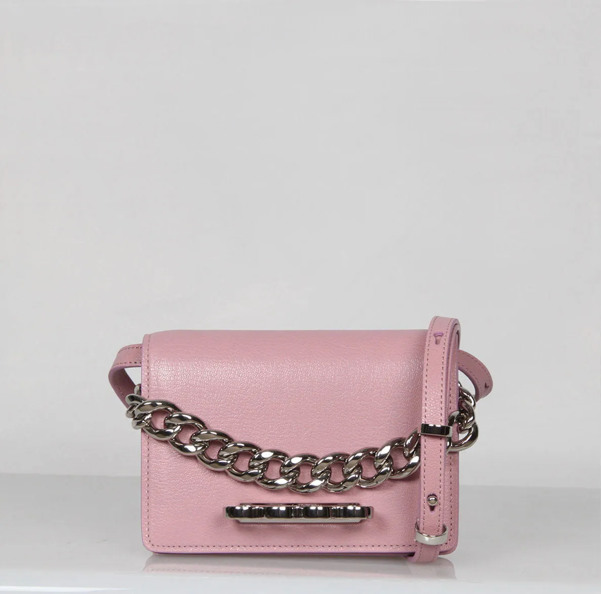 The Four Ring Mini with Chain Goat, Antic Pink (S)