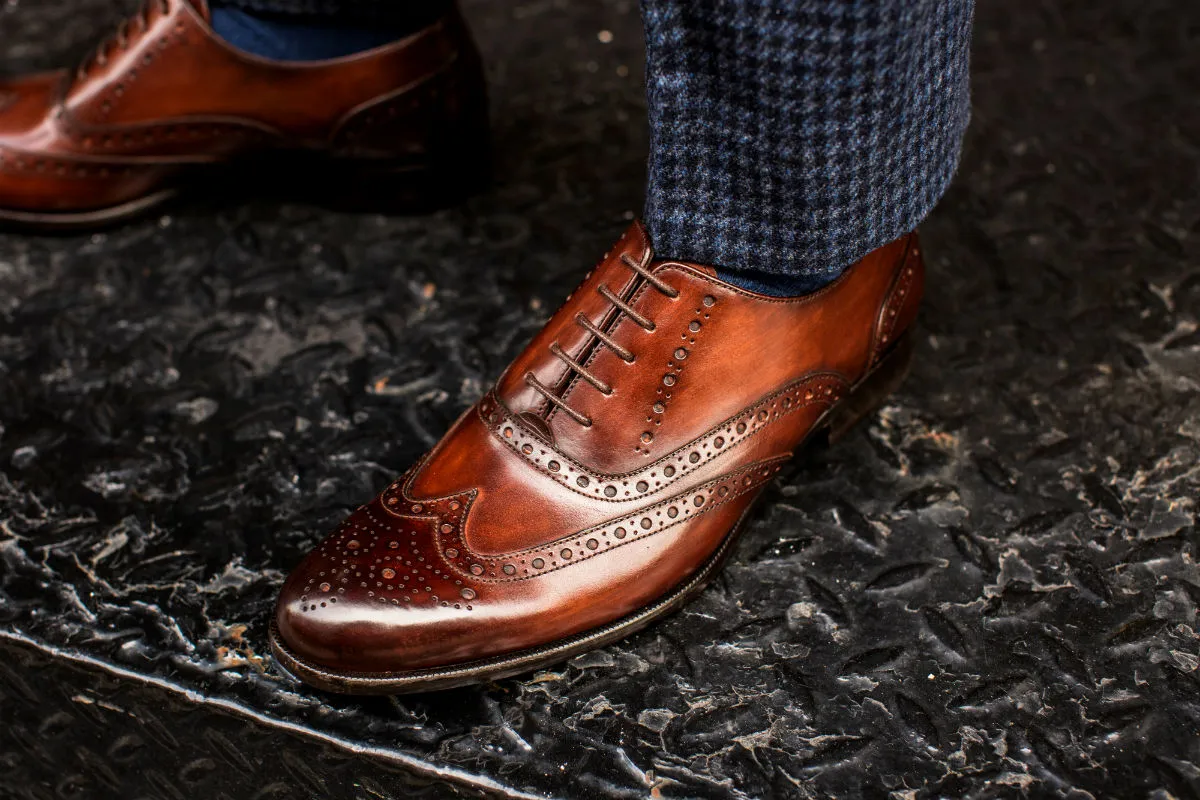 The West II Wingtip Oxford - Brown