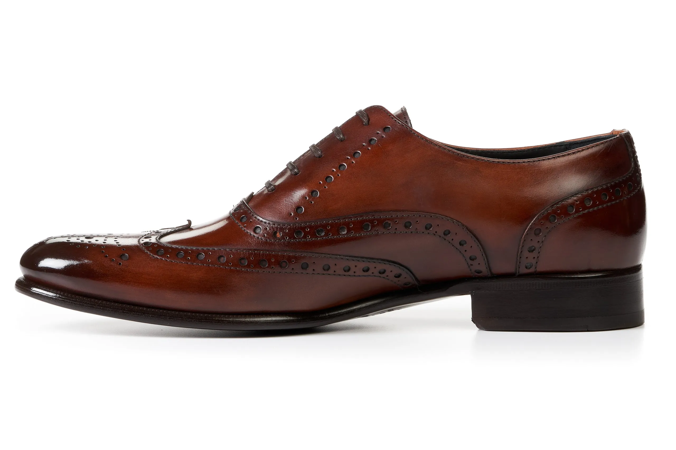 The West II Wingtip Oxford - Brown