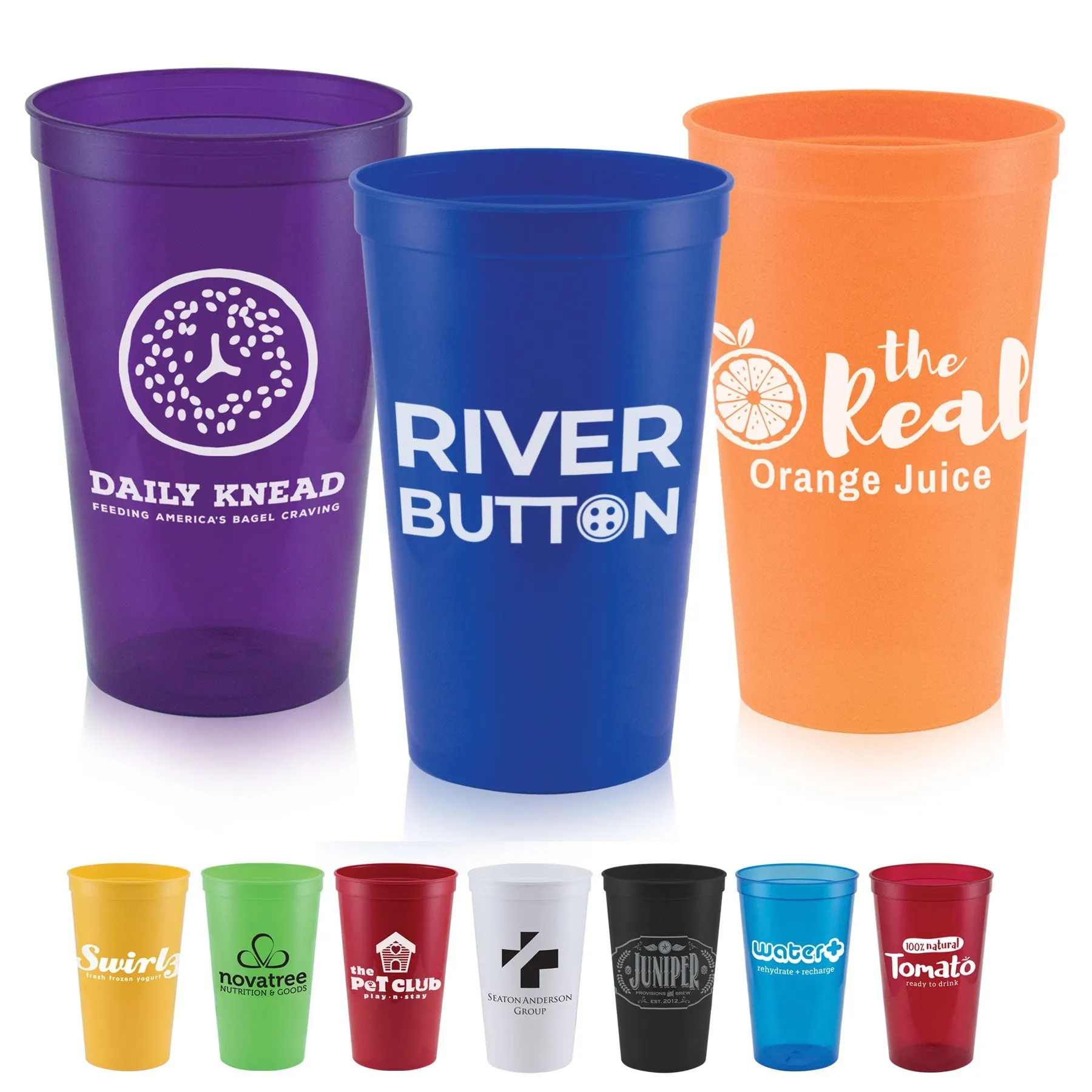 Touch Down Stadium Cup/Tumbler, 22oz - Personalized