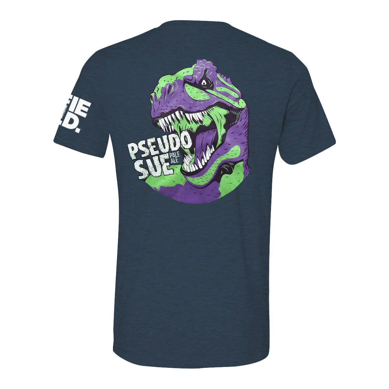 Unisex Pseudo Sue T-shirt - Heather Blue