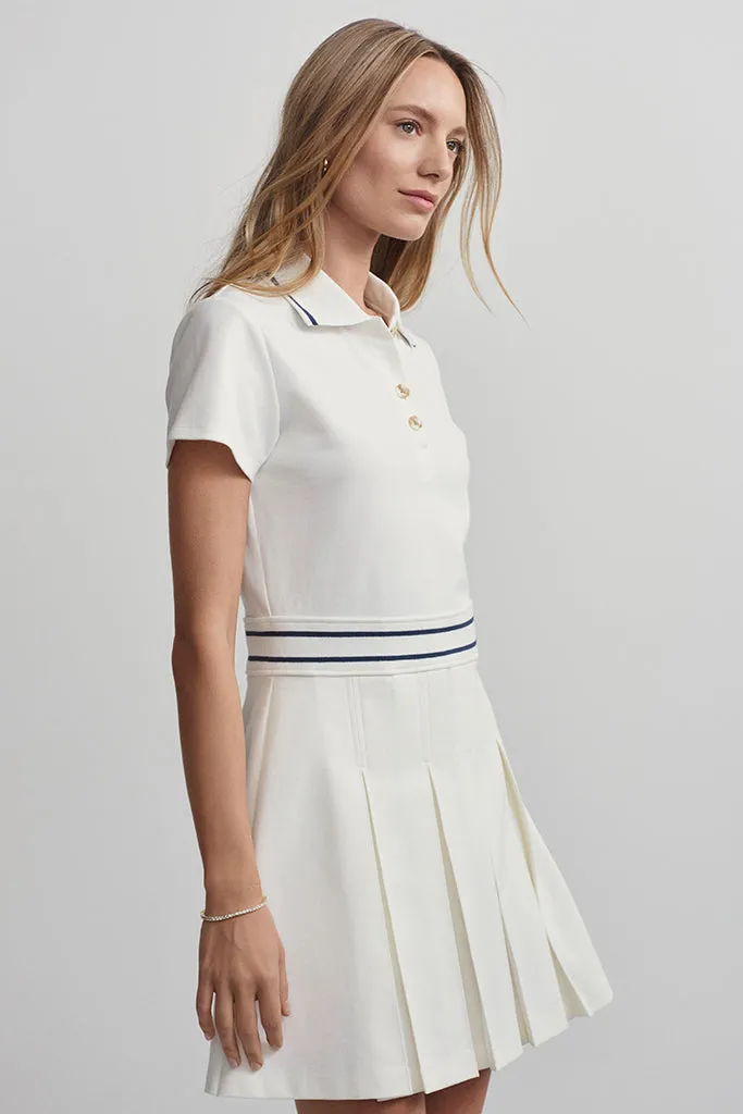 Varley - Amar Tennis Dress - Snow White