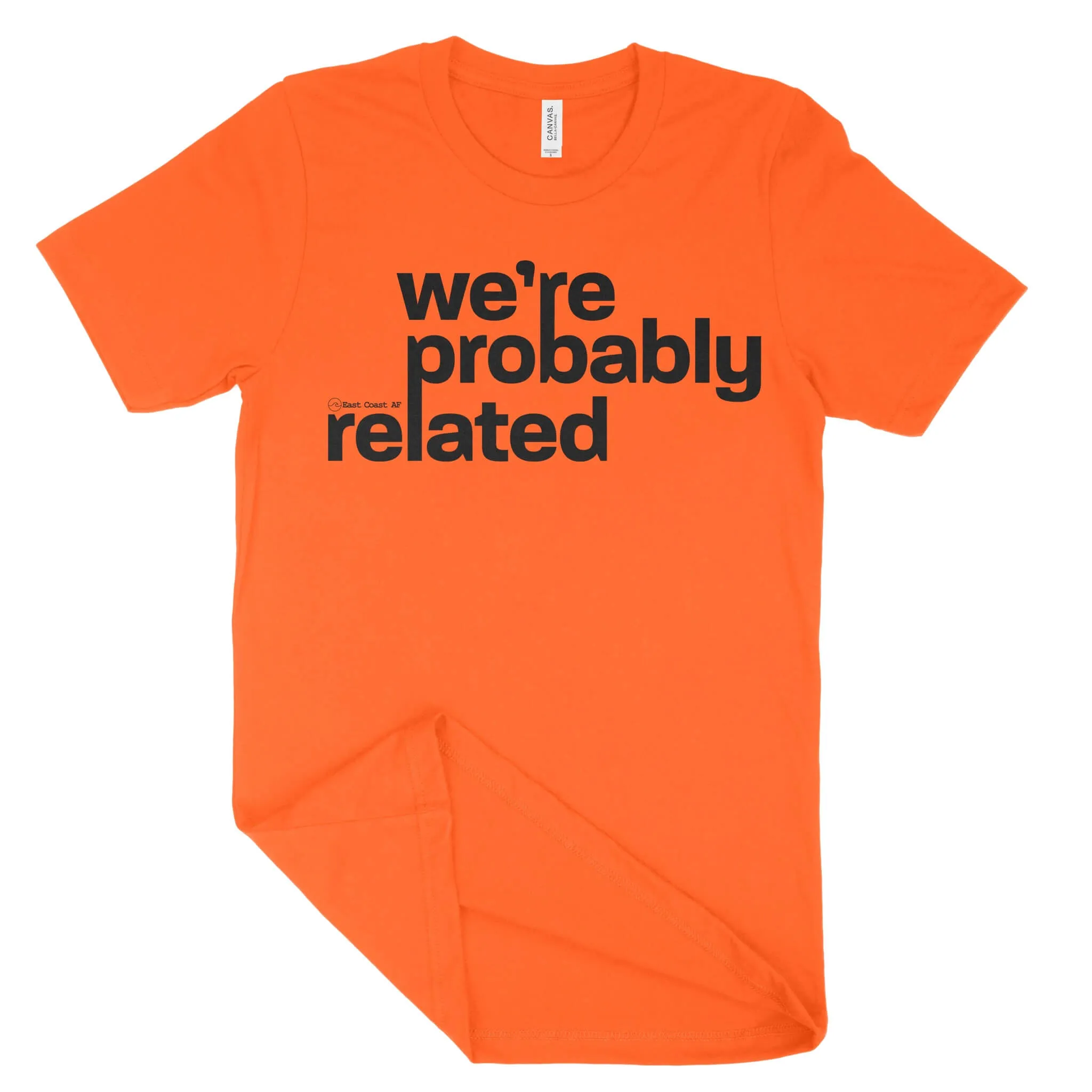 We're Probably Related Unisex T-Shirt