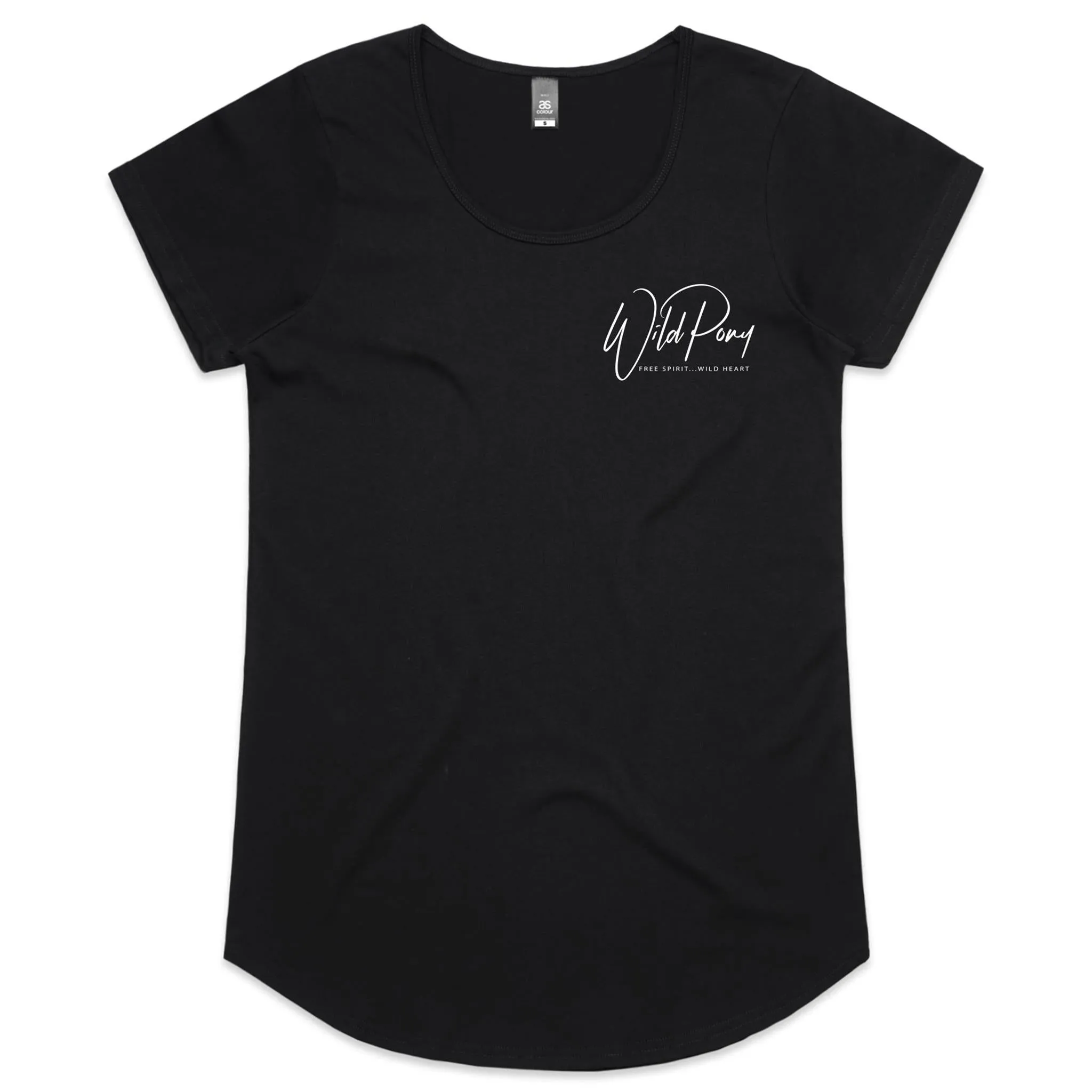 Wild Pony Scoop Neck T-Shirt