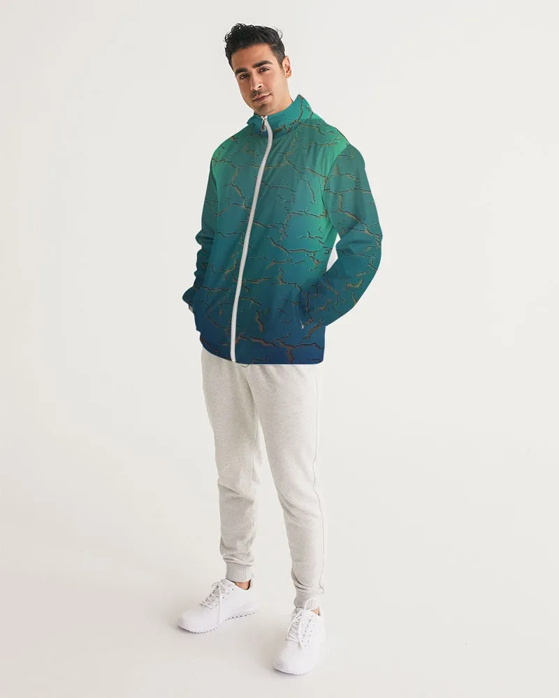 windbreaker jacket green Men's Windbreaker