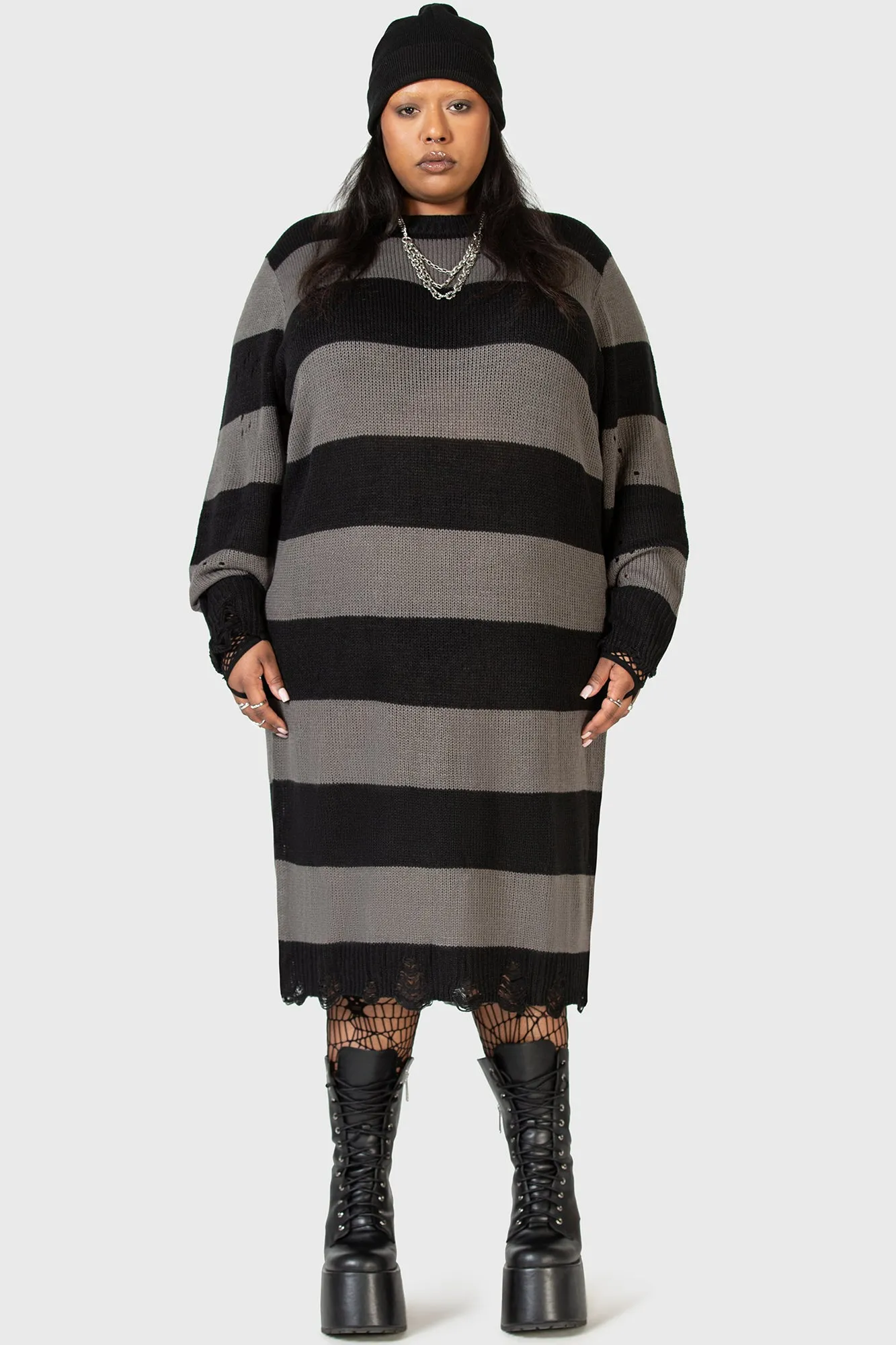 Within Souls Sweater Dress [PLUS]