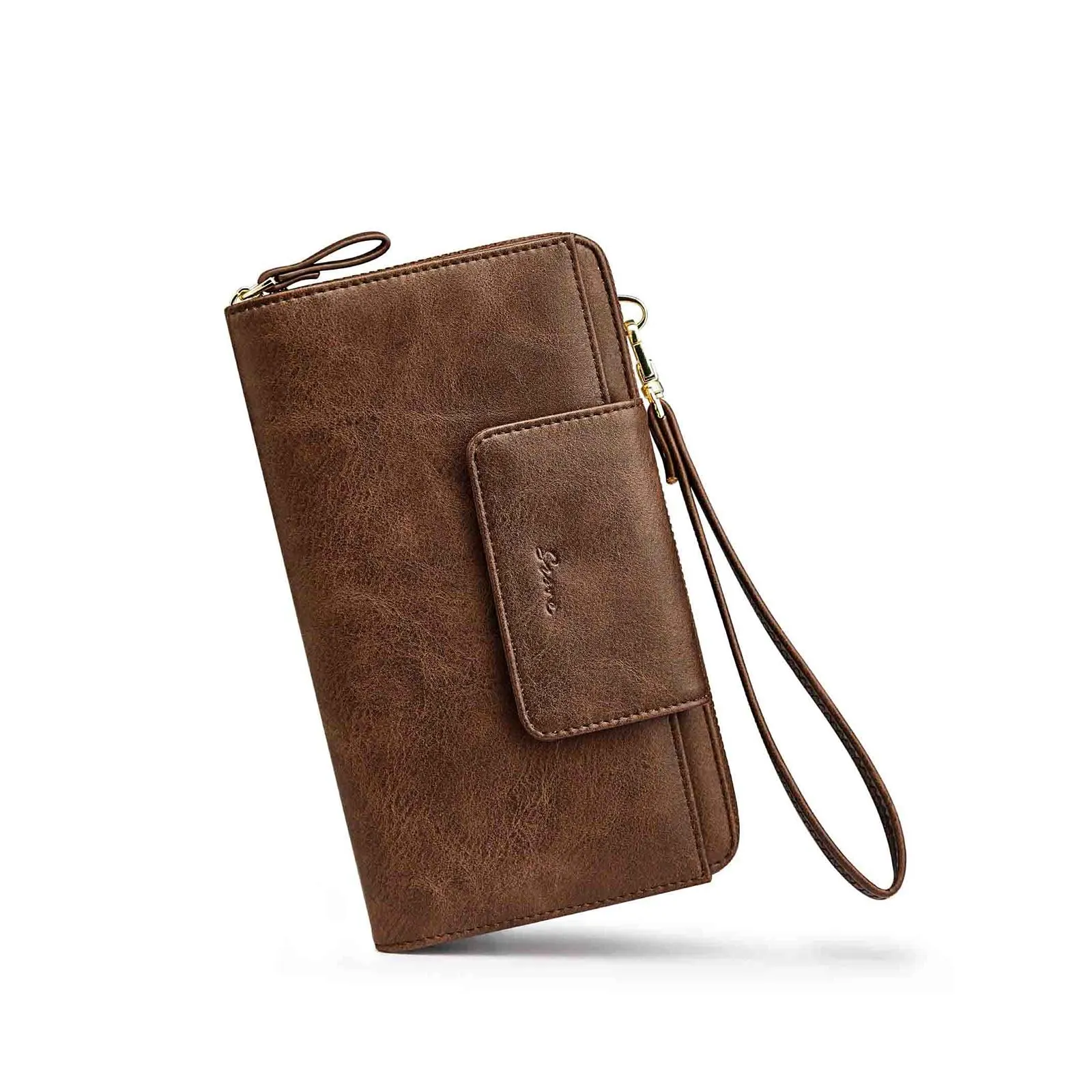 Women RFID Blocking Crossbody Phone Wallet