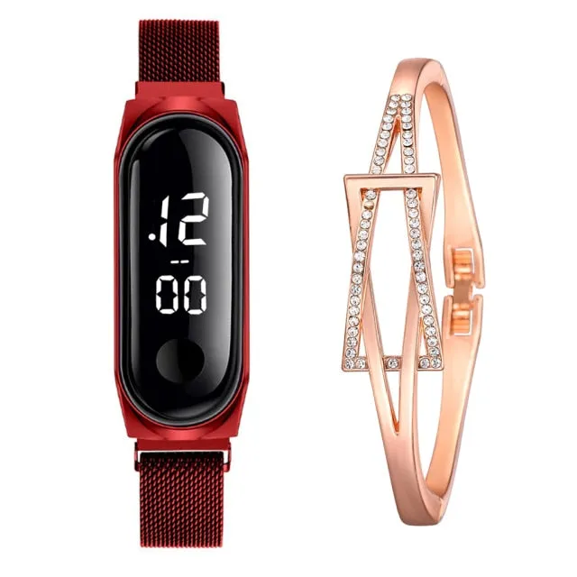 Women's Bracelet  Digital Watch