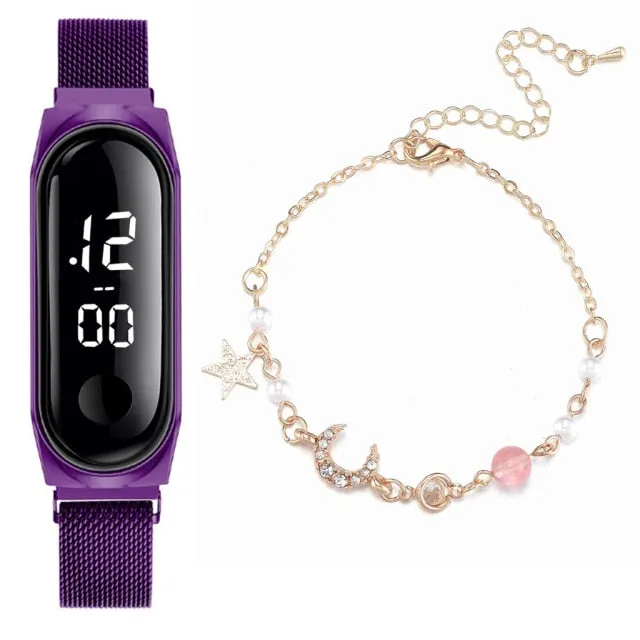 Women's Bracelet  Digital Watch