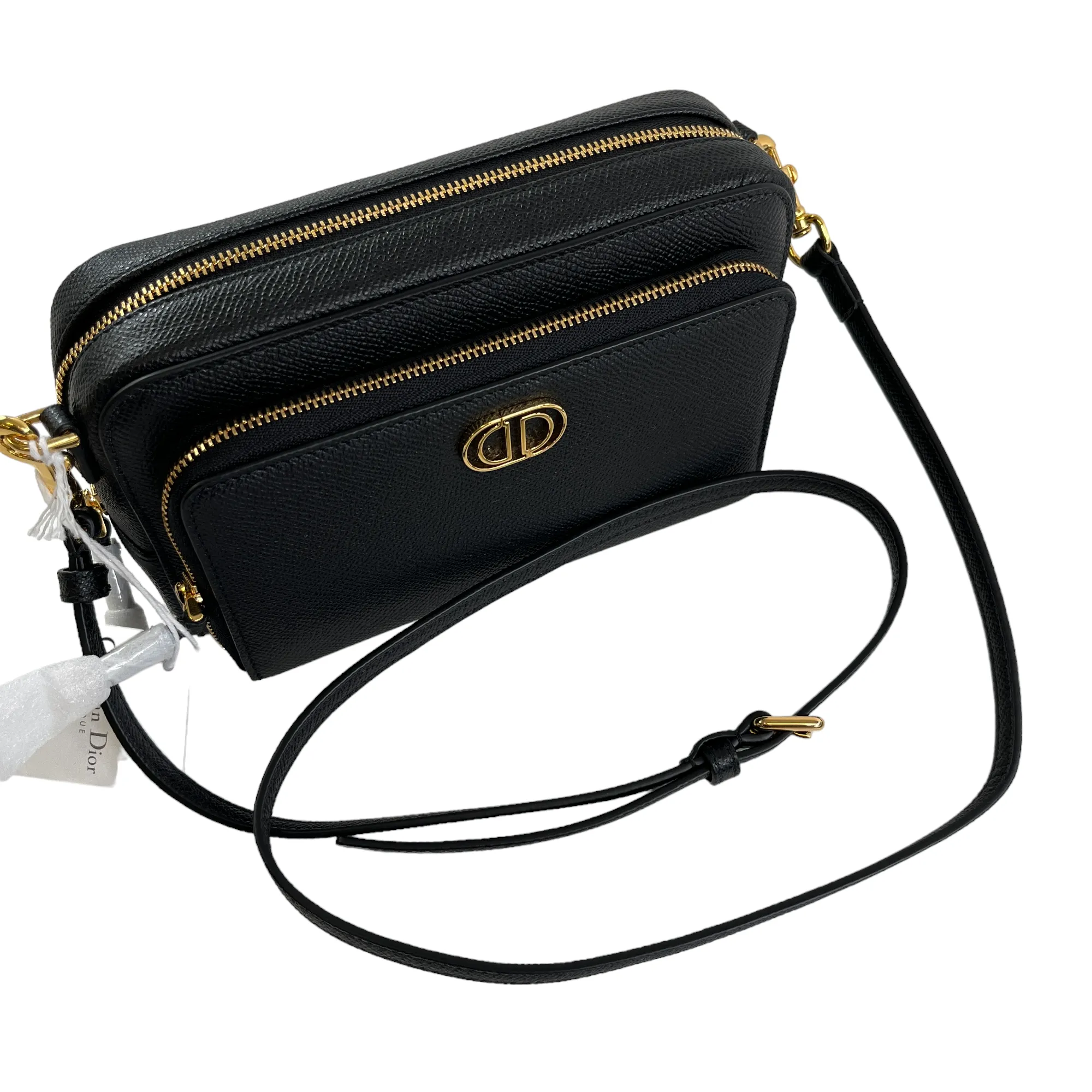 Women's Caro Double Pouch Bag Black