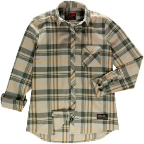 Women's Henley Flannel